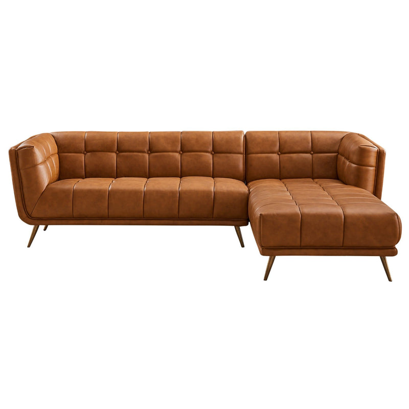 Addison - L Shape Sectional Sofa Tufted