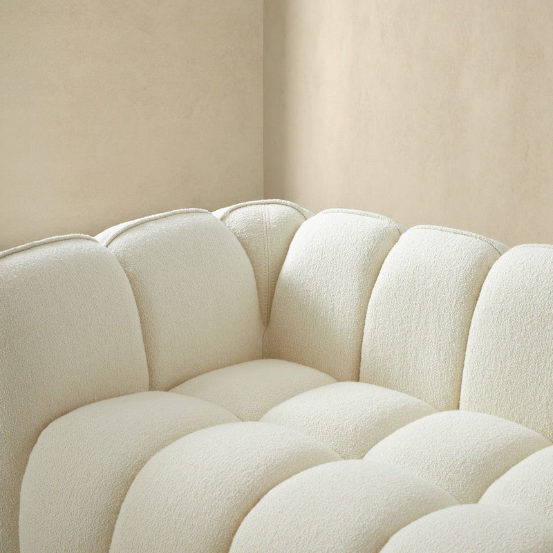 Marissa - Sofa - Cream / White