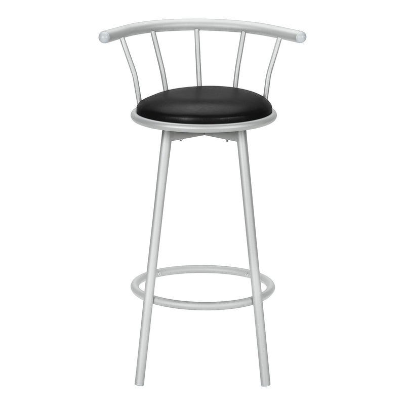 Swivel Stool Bar Height, Stylish Design Contemporary & Modern (Set of 2)