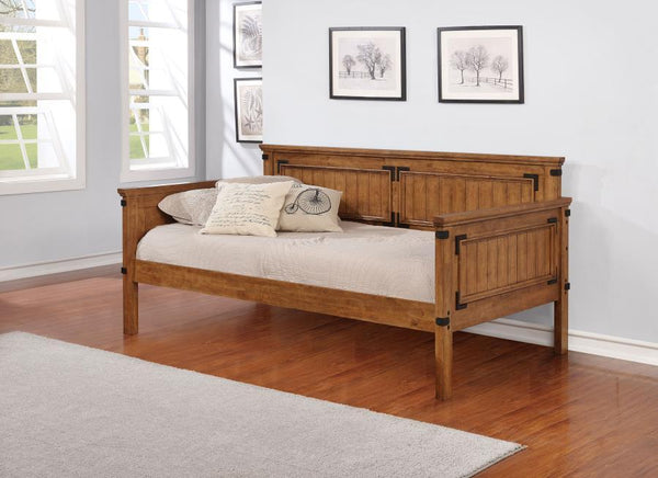 Oakdale - Wood Twin Daybed - Rustic Honey - Atlantic Fine Furniture Inc