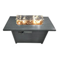 Propane Outdoor Fire Pit Table With Lid Versatile Fuel Options