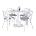 Dakota Charlotte - 5 Piece Contemporary Design, Dining Set