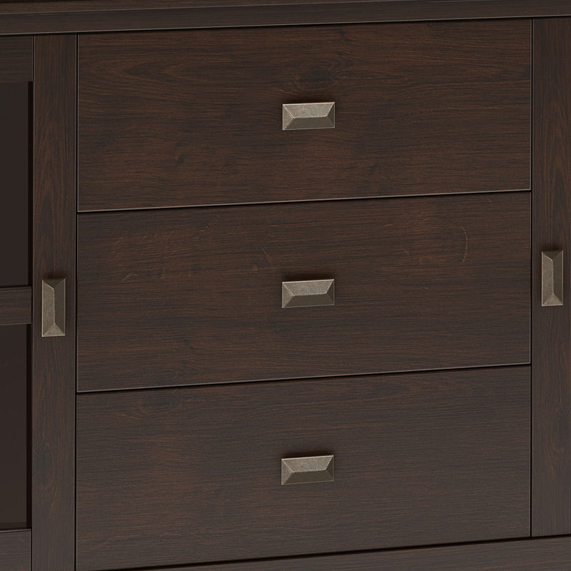 Artisan - Large Sideboard Buffet - Dark Chestnut Brown