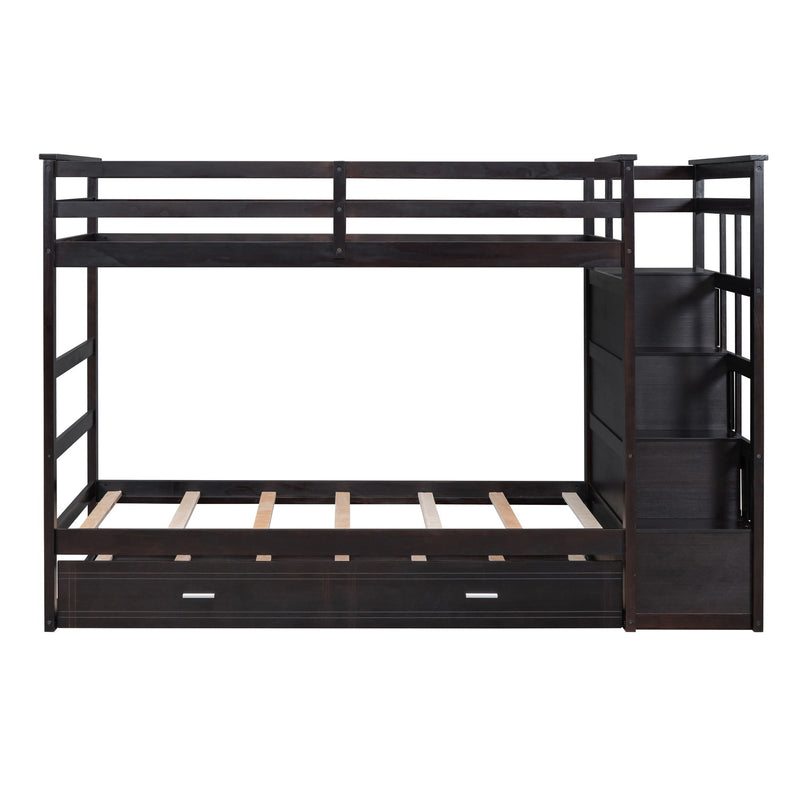 Bunk Bed With Trundle And Staircase