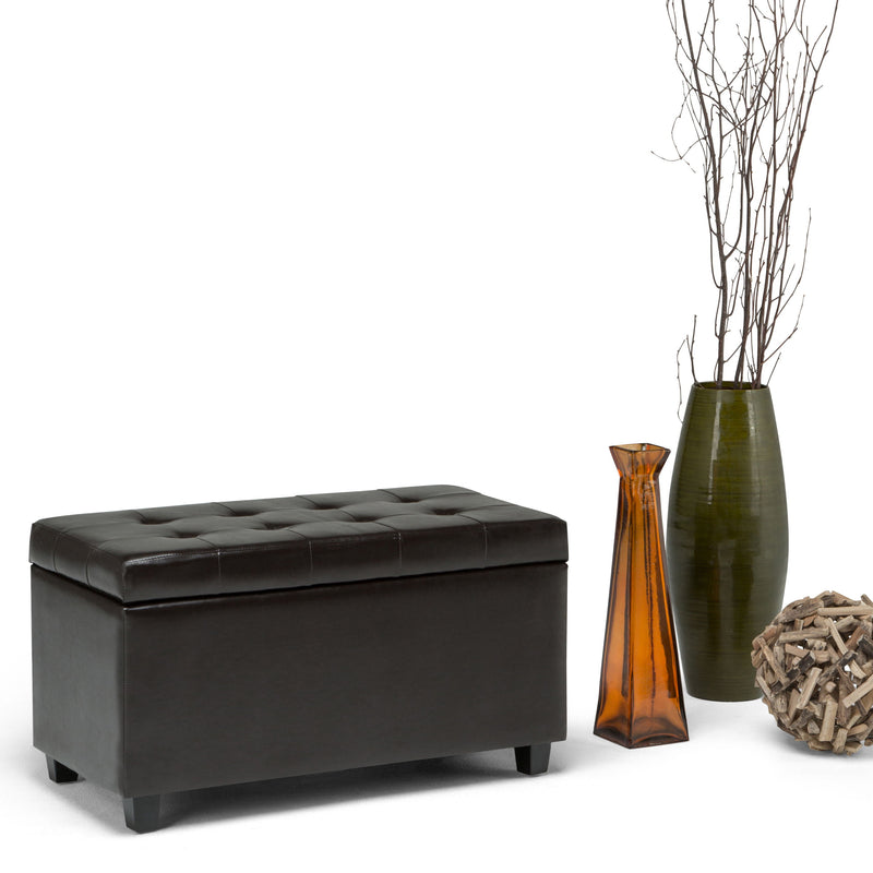 Cosmopolitan - Upholstered Storage Ottoman