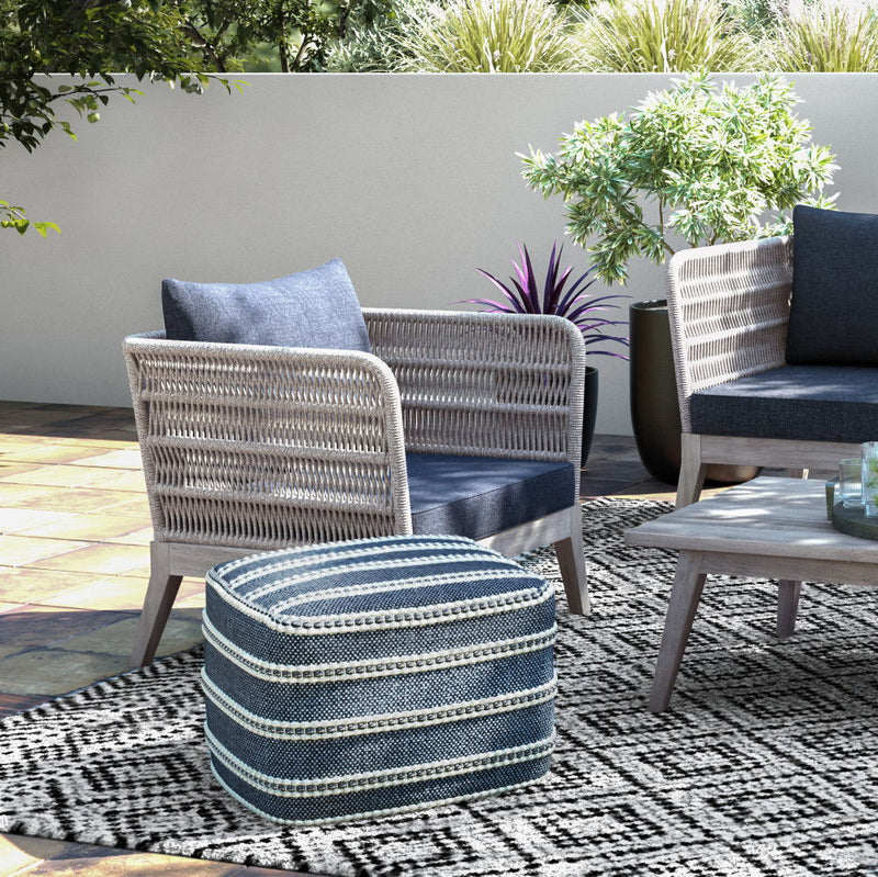 Santiago - Outdoor Conversation Chair - Slate Gray