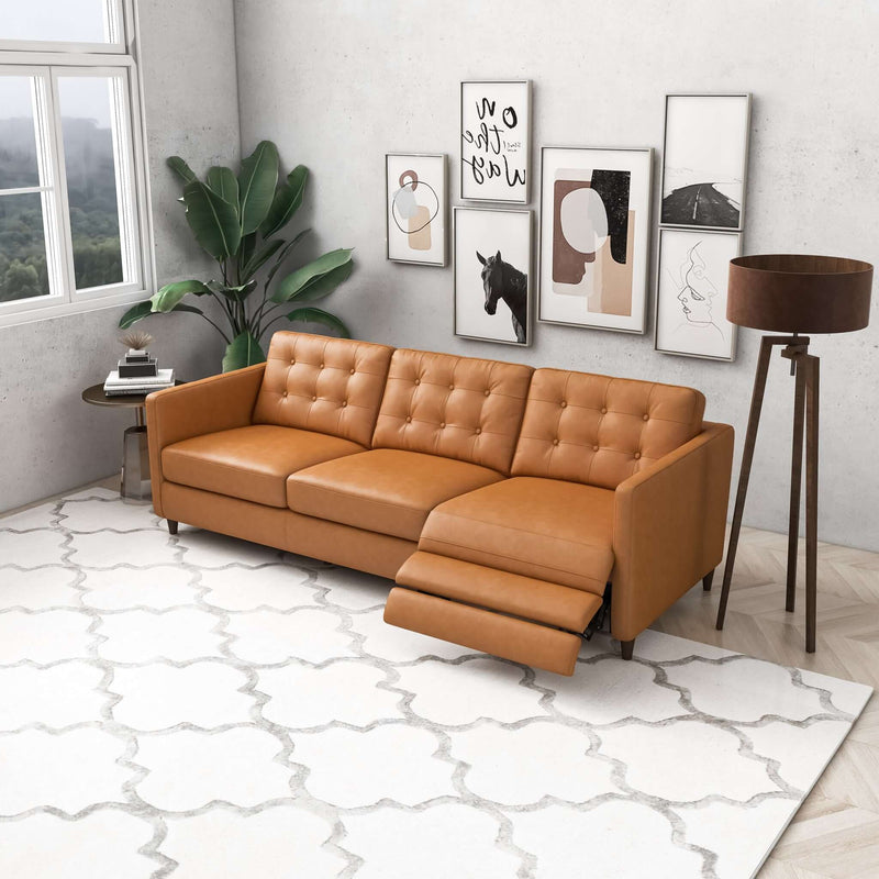 Christopher - Leather Electric Inclining Sofa