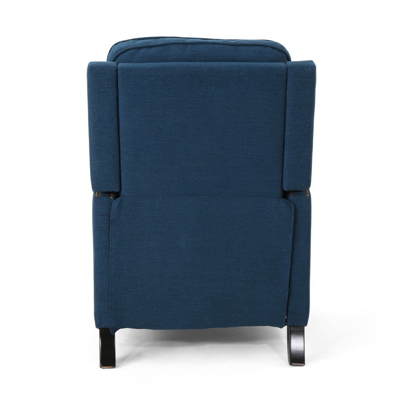 Wide - Standard Recliner Manual - Navy Blue