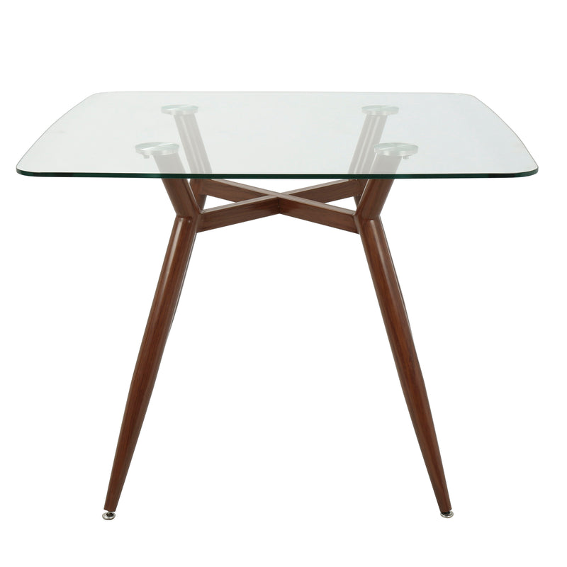 Clara - Mid Century Modern Square Table