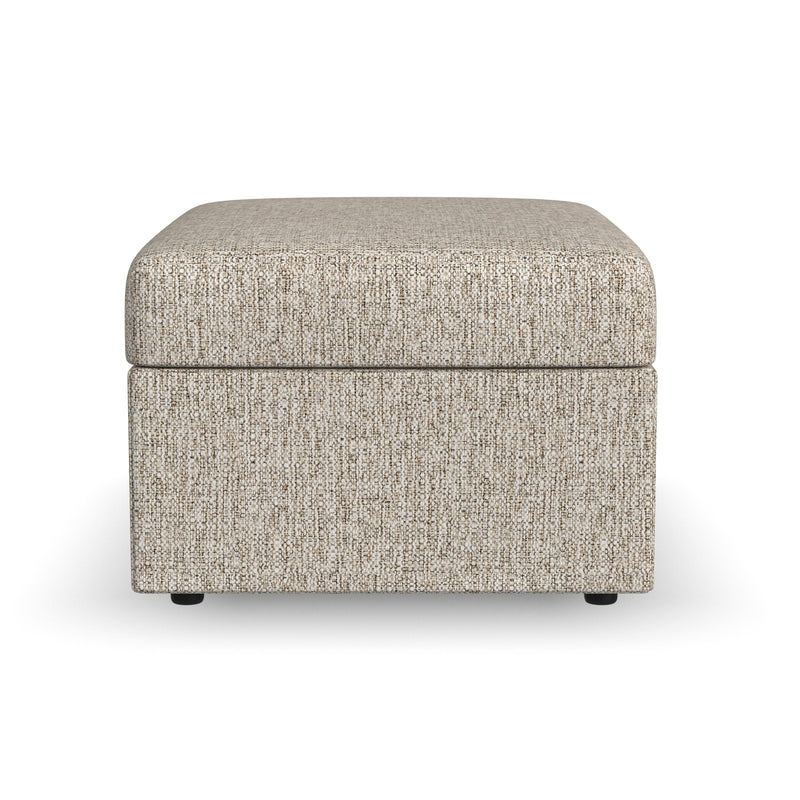 Sky - Storage Ottoman - Pearl Silver