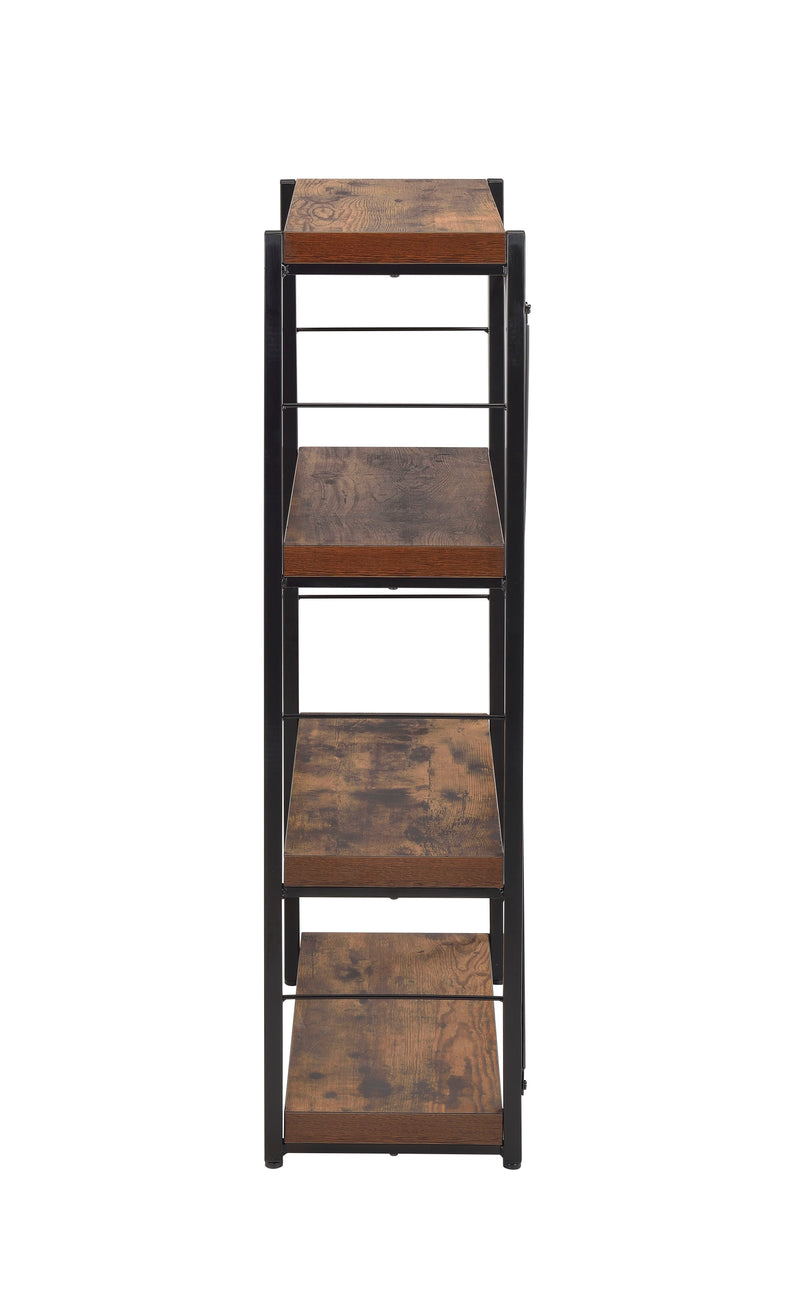 Bob - Bookshelf - Weathered Oak / Black