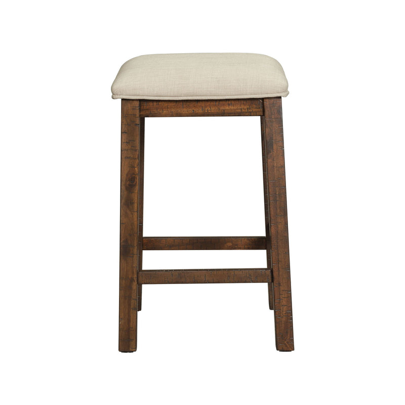 Jax - Bar Table Single Pack (Table + Three Stools) - Dark Walnut