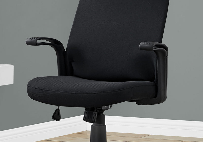 Office Chair, Adjustable Height, Swivel, Armrests, Contemporary & Modern