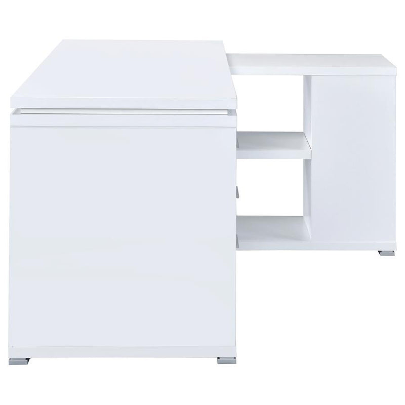 Yvette - 3-Drawer L-Shape Computer Desk