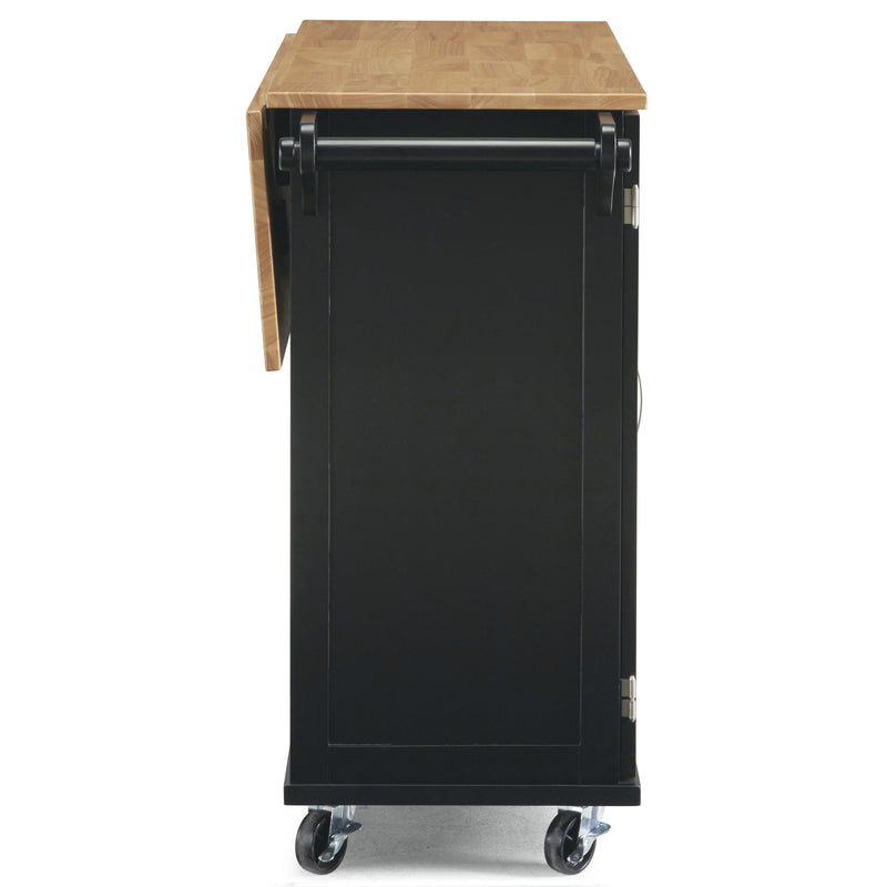 Blanche - Kitchen Cart - Solid Wood Top