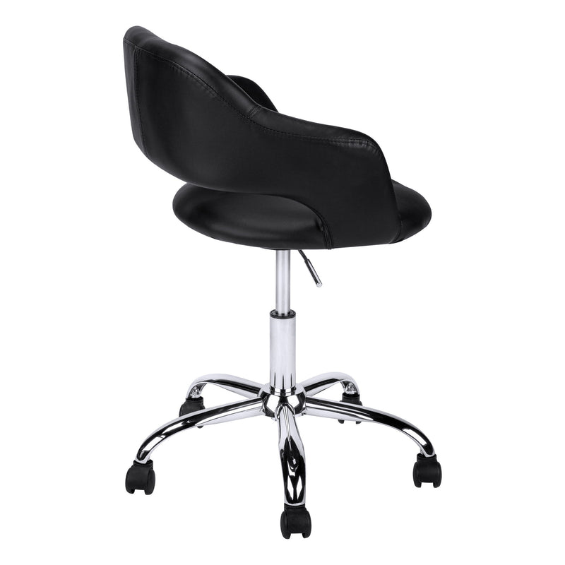 Office Chair, Adjustable Height, Swivel, Ergonomic, Armrests, Contemporary