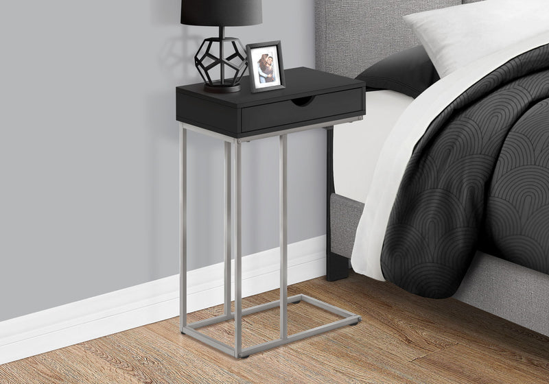 Accent Table, C - Shaped Contemporary & Modern Design