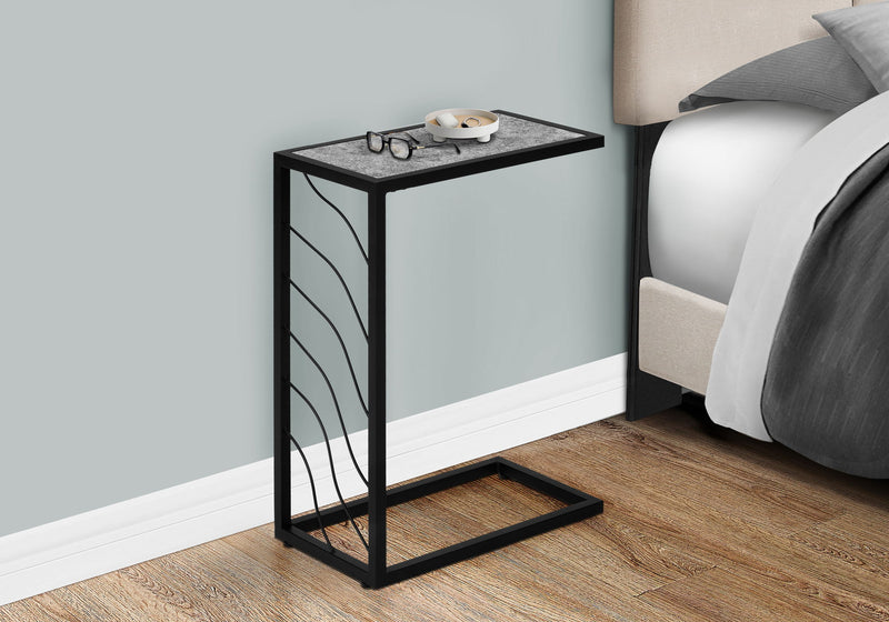 Accent Table, C - Shaped, Contemporary & Modern Convenient Design