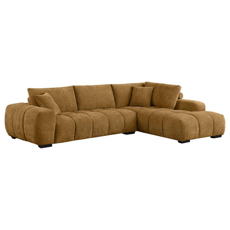 Camacho - Upholstered Sectional Sofa With Ottoman Set