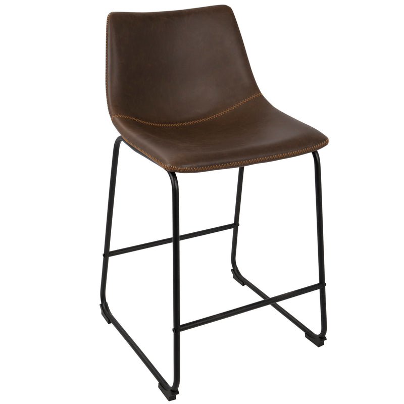 Duke - Contemporary Counter Stool (Set of 2)