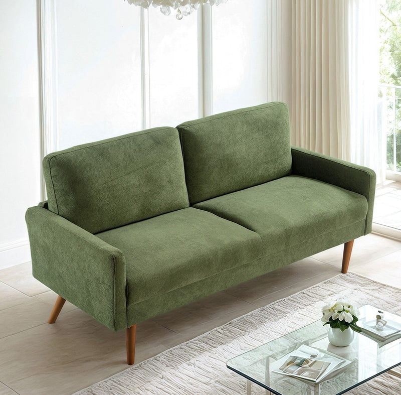 Sofa, European Style With Sleek Design, Modern & Vintage Flair, Upholstered 3 Seater Couch