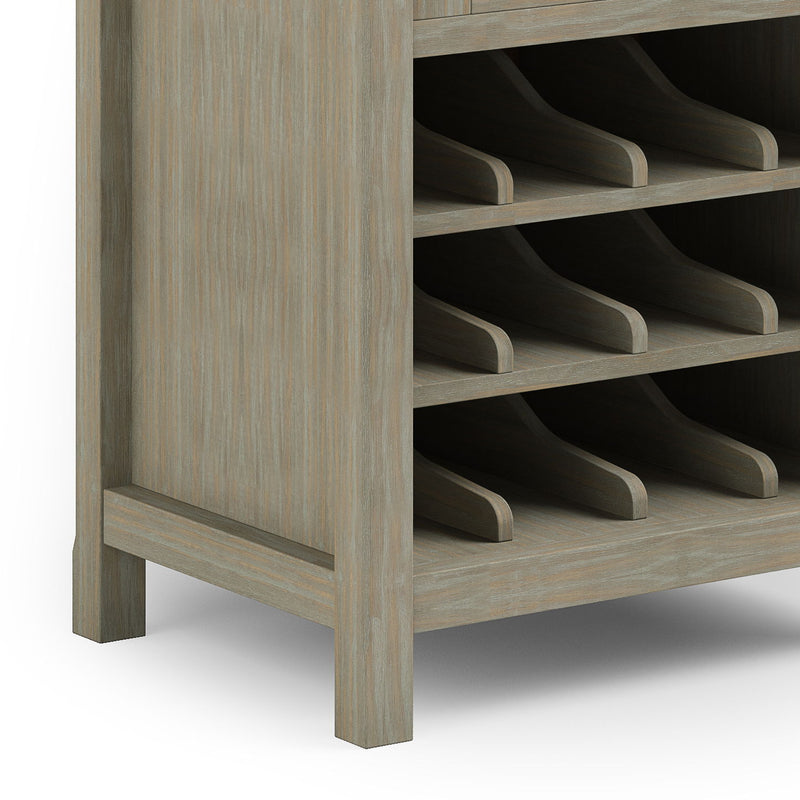 Avalon - High Storage, Wine Rack Cabinet