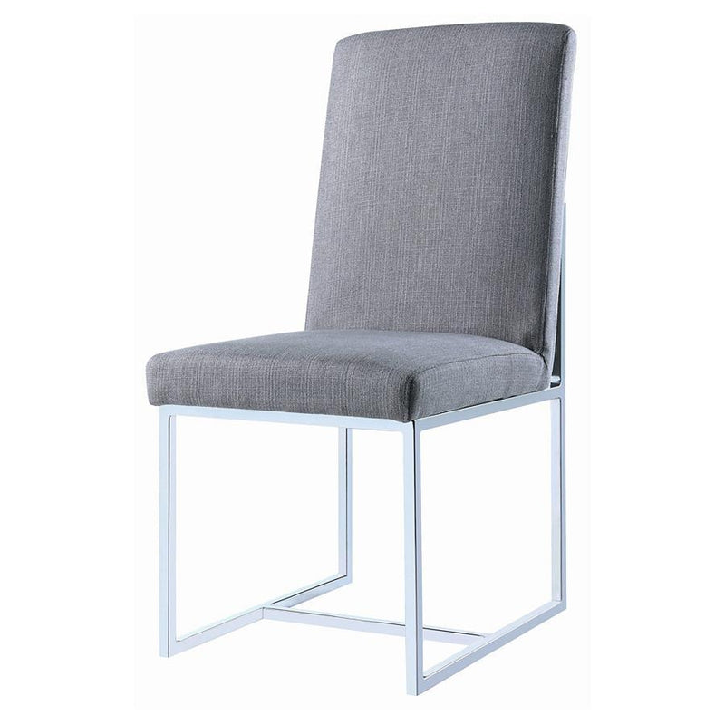 Mackinnon - Upholstered Dining Side Chair (Set of 2) - Gray