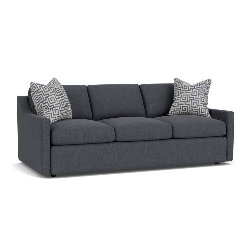 Sky - Upholstered Sofa - Pearl Silver