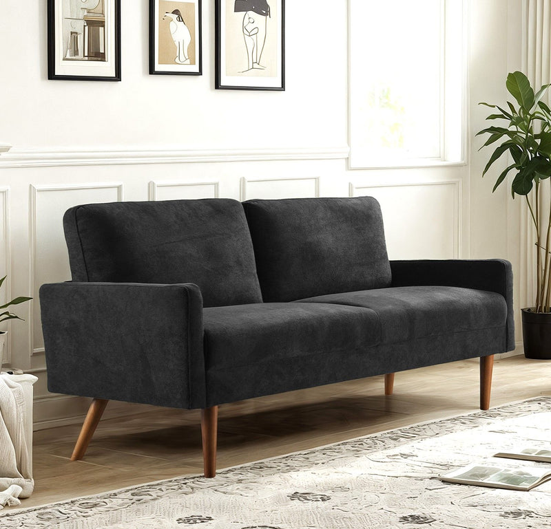 Sofa, European Style With Sleek Design, Modern & Vintage Flair, Upholstered 3 Seater Couch