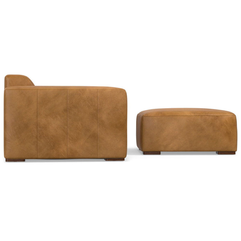 Rex - Handcrafted Sectional Sofa And Ottoman