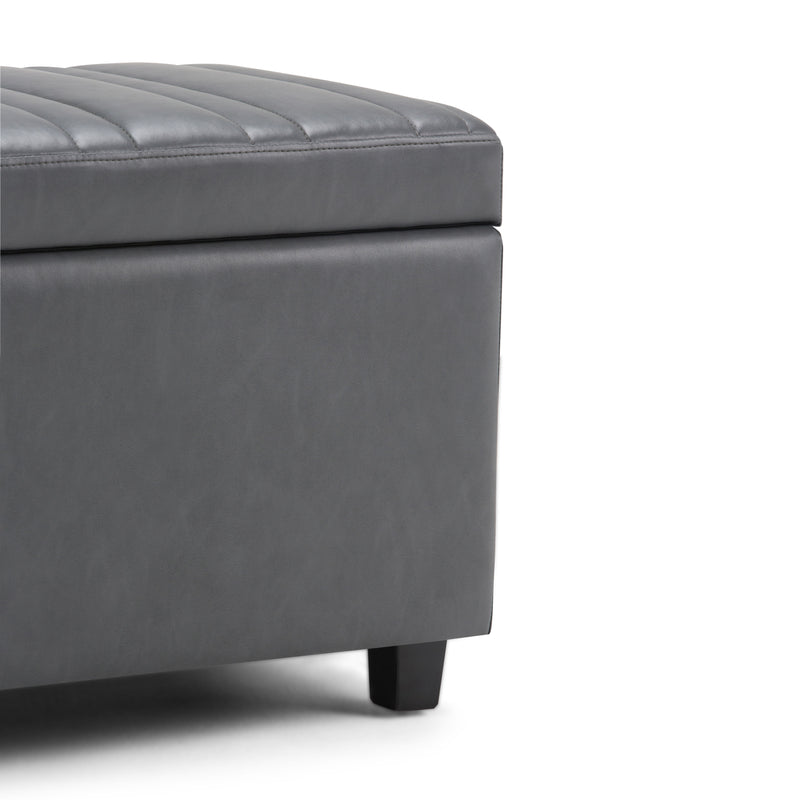 Darcy - Upholstered Storage Ottoman Bench