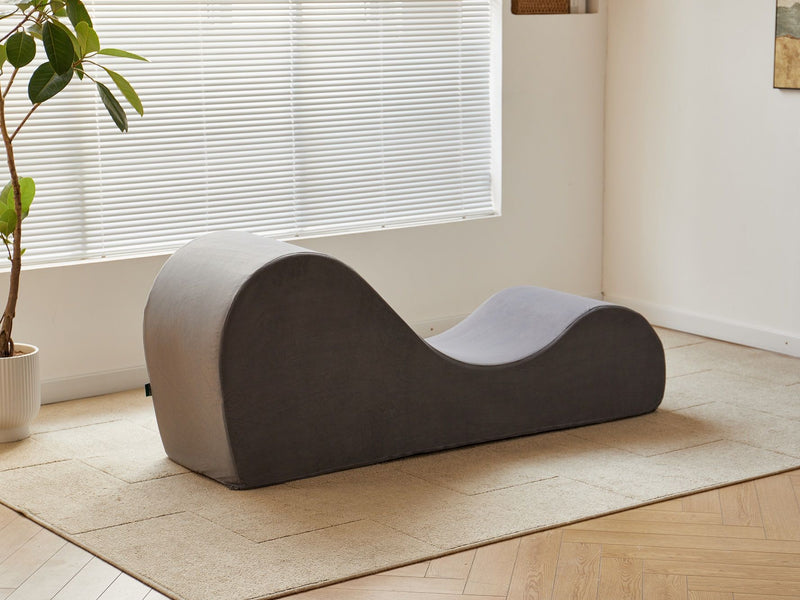 Solace - Chaise Lounge Chair Relaxation, Ergonomic Design With Soft Yet Firm High Density Foam Core