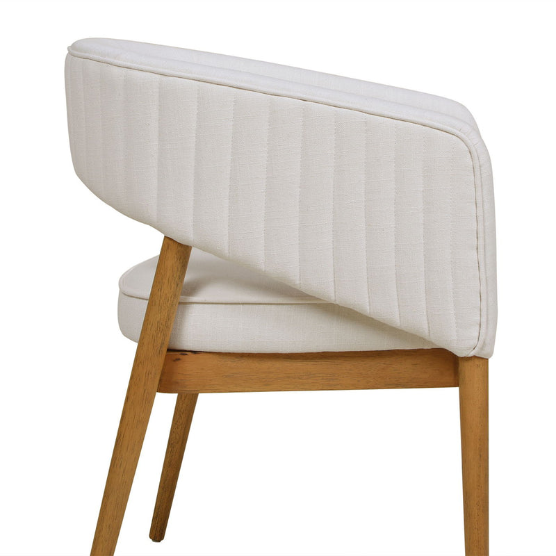 Mirah - Modern Open Barrel Dining Chair