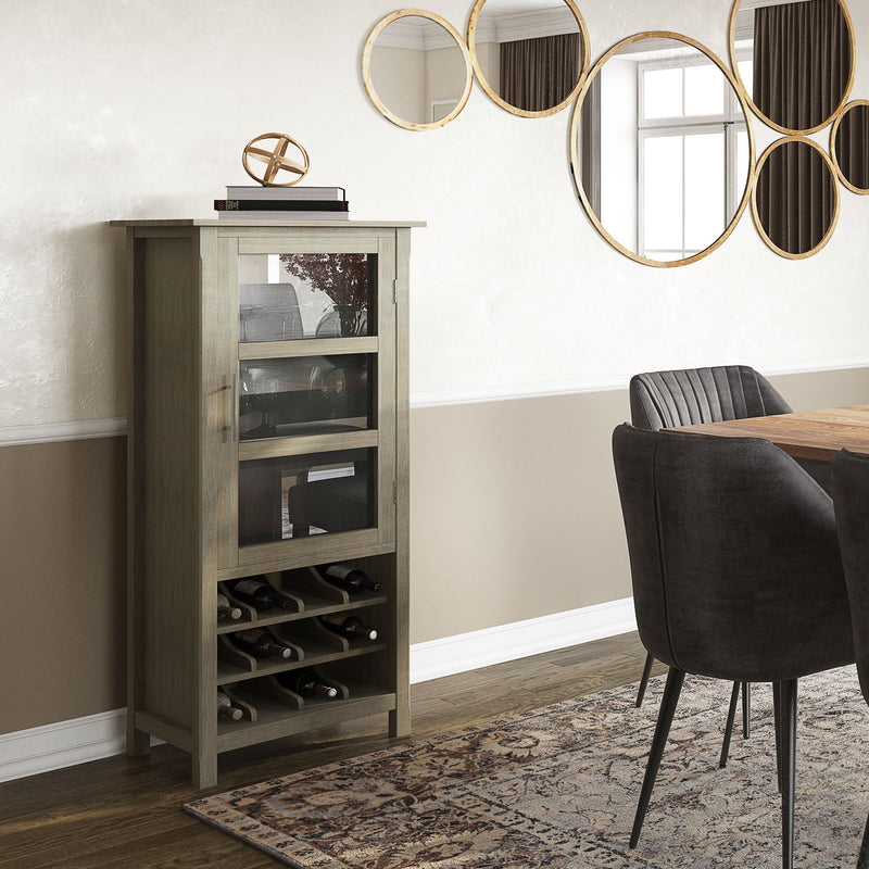 Avalon - High Storage, Wine Rack Cabinet