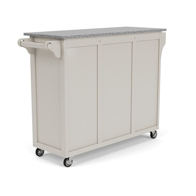 Create-A-Cart - Kitchen Cart - Pepper Granite Top