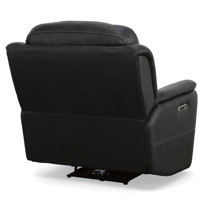 Crew - Power Recliner With Power Headrest & Lumbar - Black