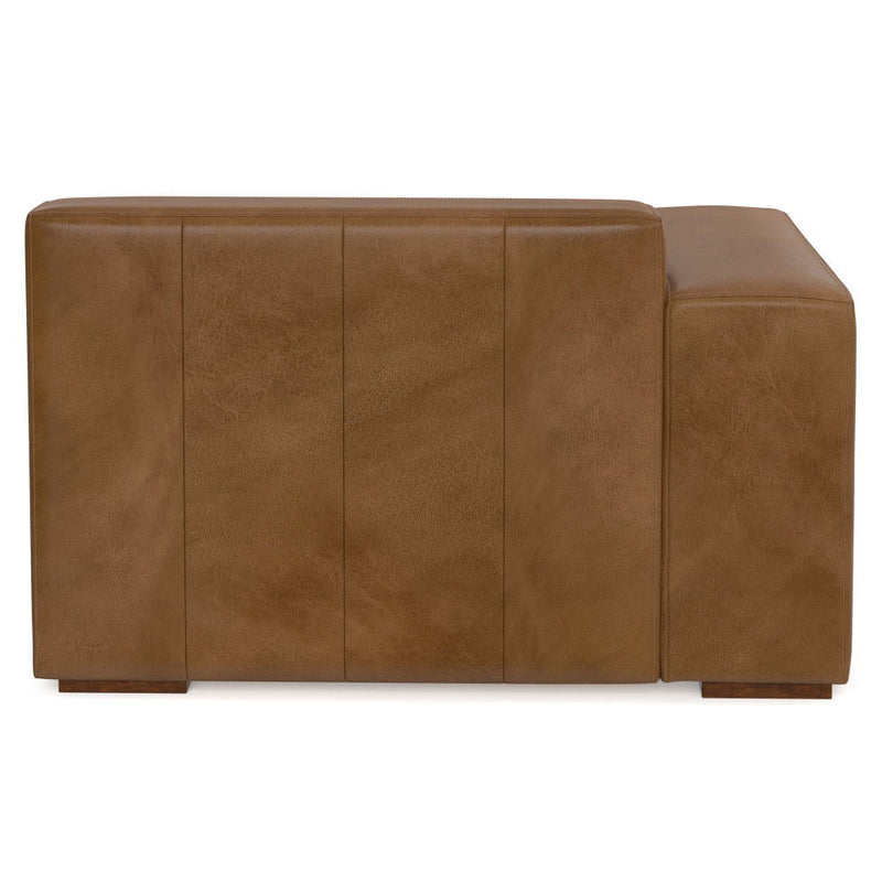 Rex - Left Arm Sofa Module - Brown