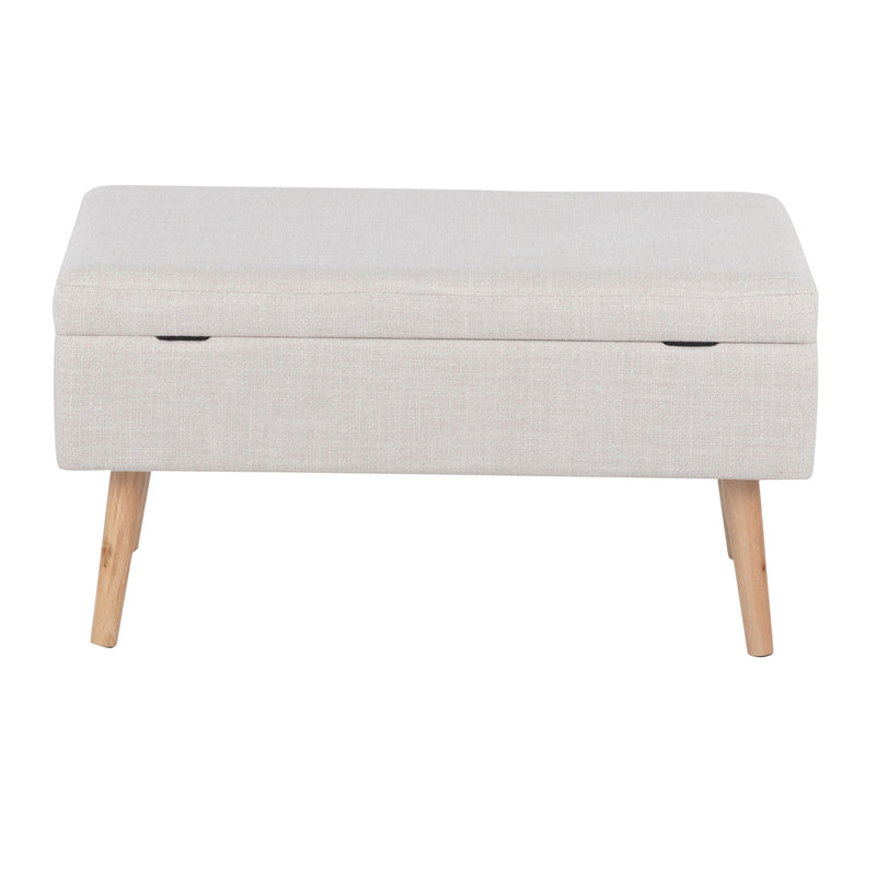 Versatile Storage Contemporary Bench