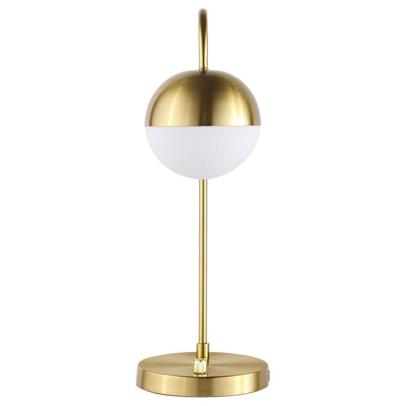 Merrick - Spherical Arched Bedside Table Lamp - Gold