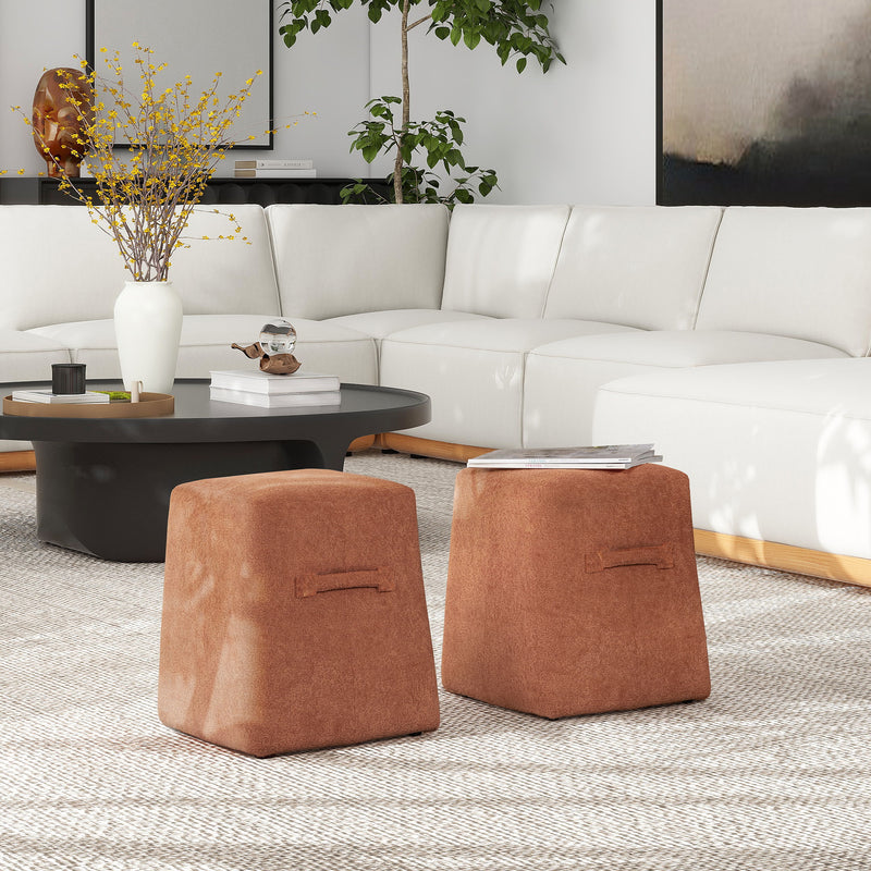 Clyde - Tapered Square Upholstered Ottoman