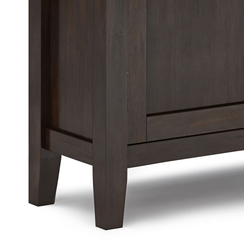 Redmond - Low Storage Cabinet - Brunette Brown