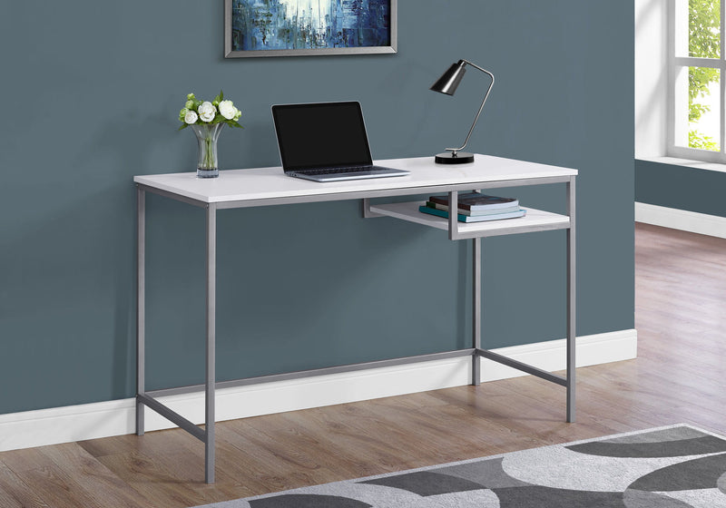 Computer Desk For Home Office, Compact Modern Design, Contemporary & Modern