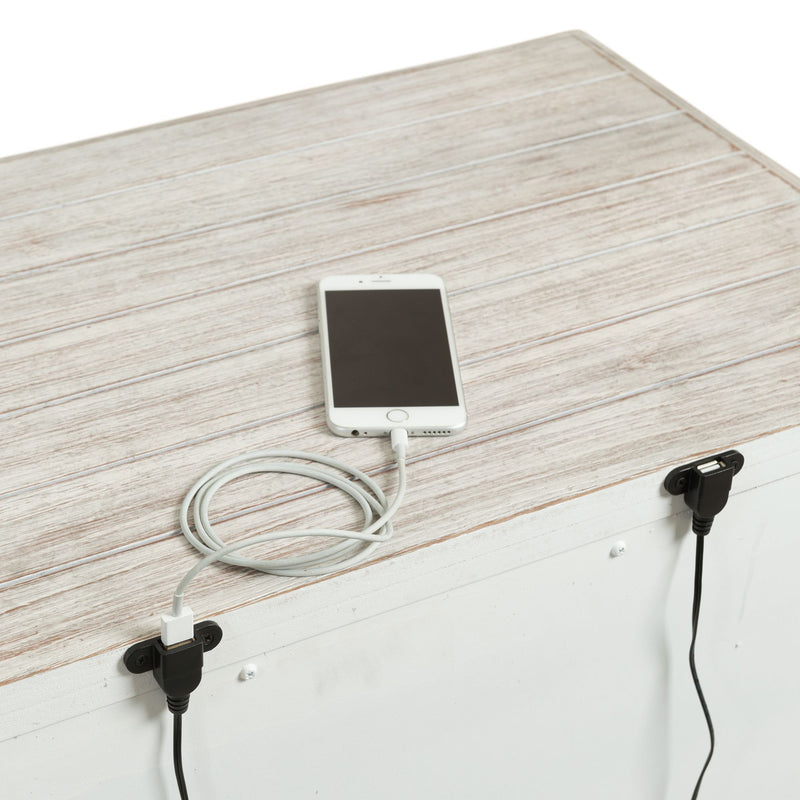 Scott - 2-Drawer Nightstand With Usb Ports