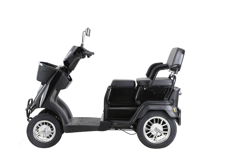 Heavy Duty 4 Wheel Mobility Scooters For Seniors & Adults 500 Lbs Capacity