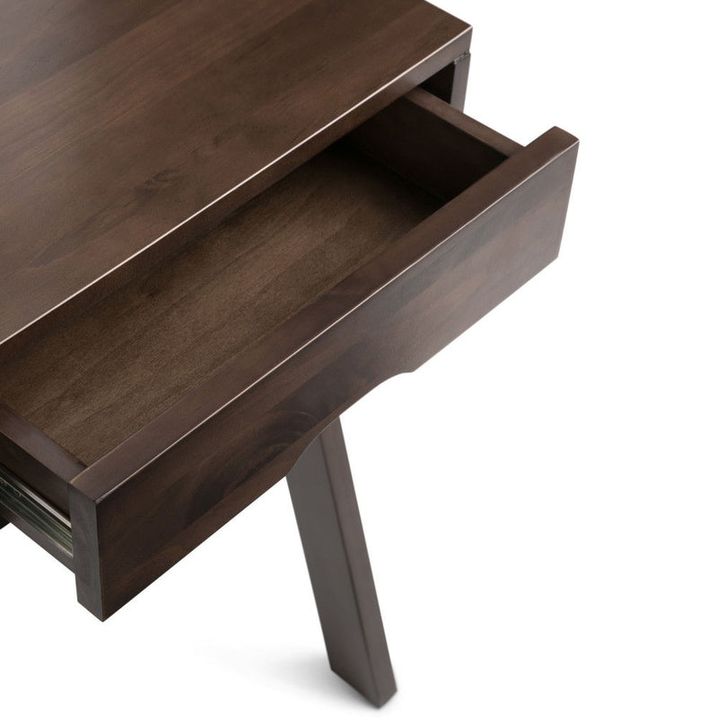 Aleck - Desk - Warm Walnut Brown