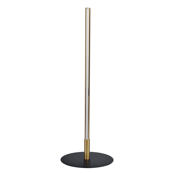 Dimond - LED Table Lamp With On / Off Switch Round Base - Black / Gold