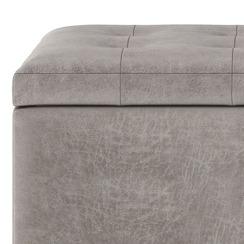 Cosmopolitan - Upholstered Storage Ottoman