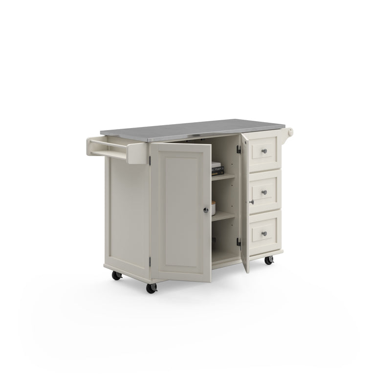 Dolly Madison - Kitchen Cart - Wood - White