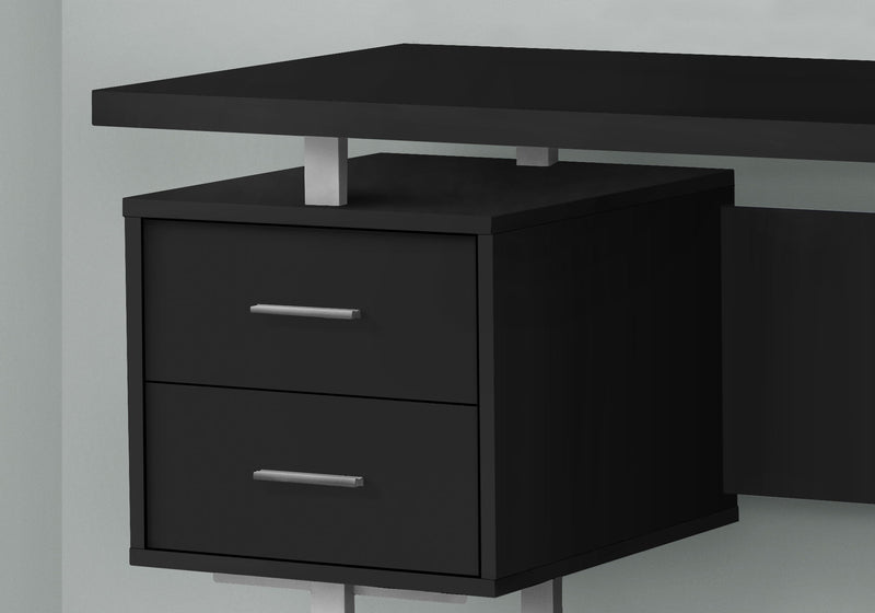 Computer Desk For Home Office, Laptop, Left, Right Set - Up, Storage Drawers, Contemporary & Modern