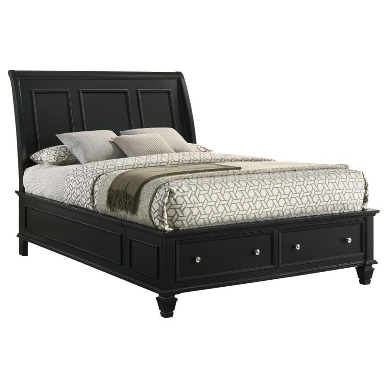 Sandy Beach - Storage Sleigh Bed